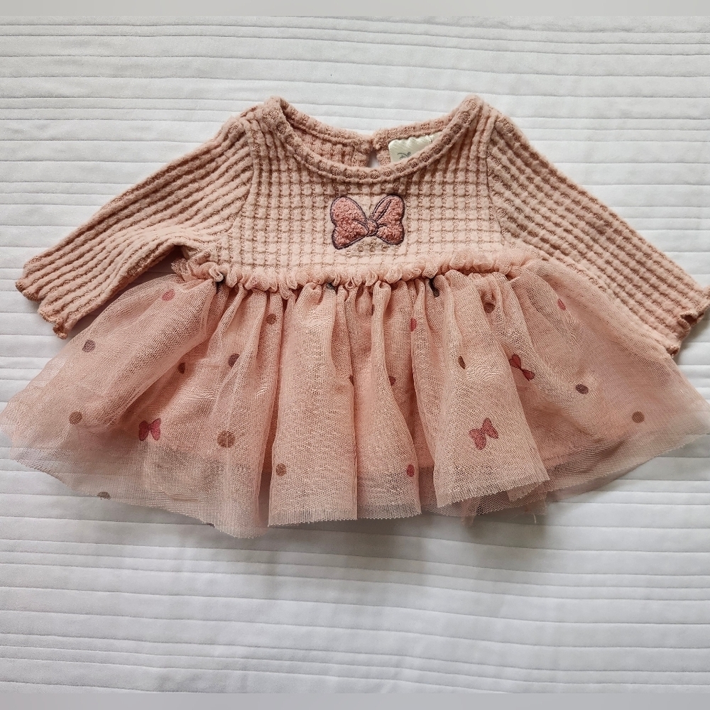 Disney Baby Pink Textured Top